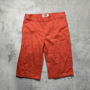 Levi Strauss Co Men Orange Chino Shorts Size 18 Regular/waist 29great condition